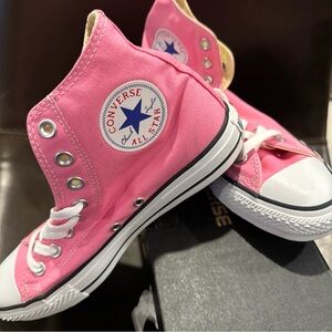 NEW CONVERSE All-Star High Top Pink Size W9 M7